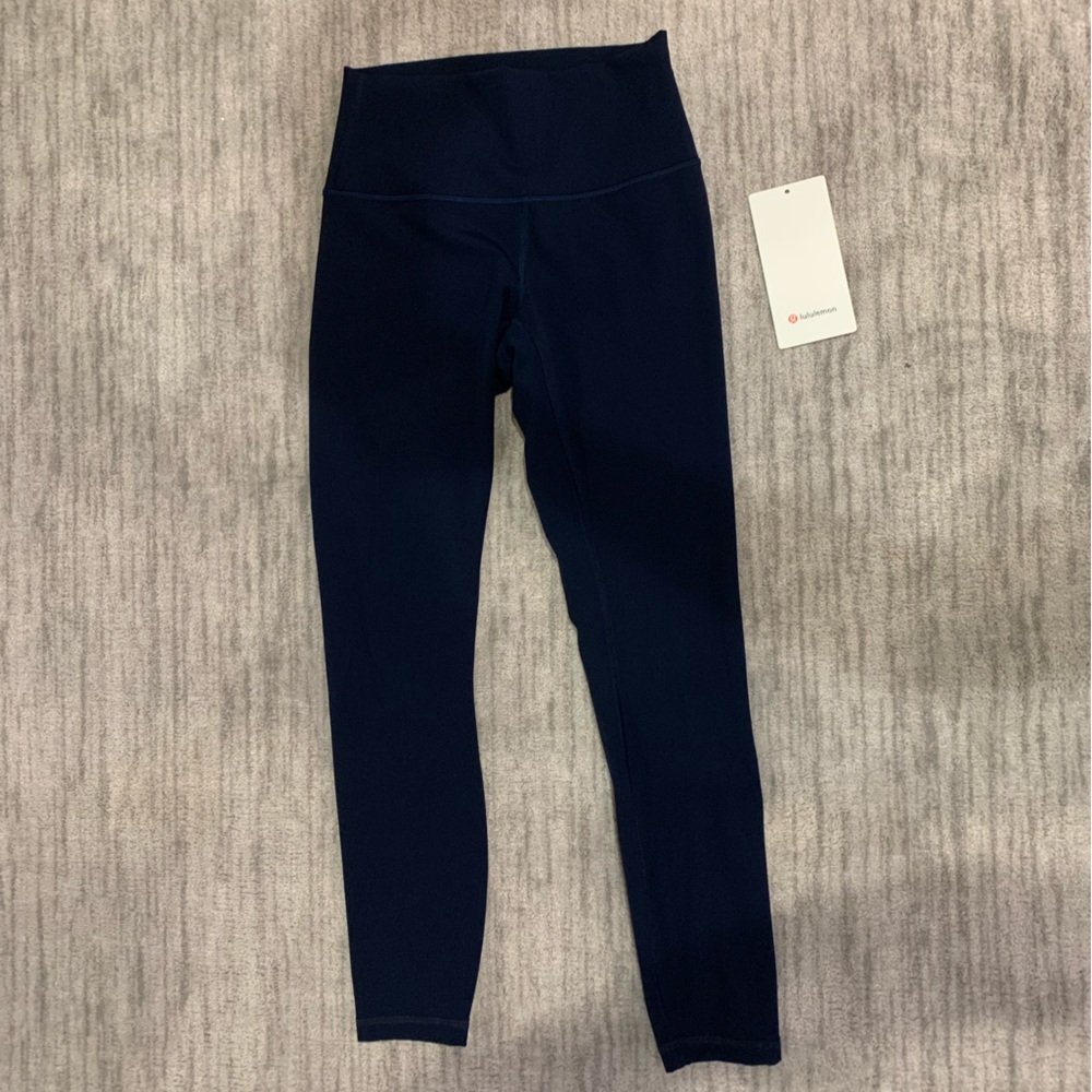 Brand New Wunder Under HR Tight 28” Navy Blue Lululemon Leggings